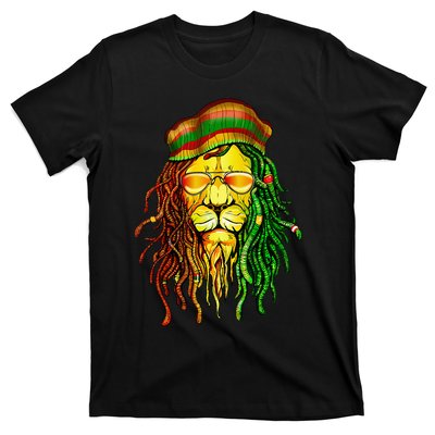 Reggae Music Lovers Jamaican Lion T-Shirt