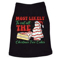 Retro Most Likely To Eat All The Christmas Tree Cakes Debbie Doggie Tank