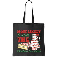 Retro Most Likely To Eat All The Christmas Tree Cakes Debbie Bag