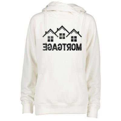 Reverse Mortgage Loan Womens Funnel Neck Pullover Hood