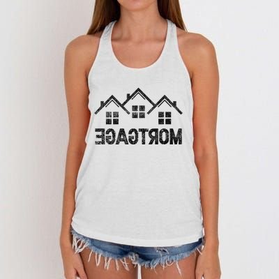 Reverse Mortgage Loan Women's Knotted Racerback Tank