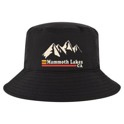 Retro Mammoth Lakes California Ca Mountain Ski Cool Comfort Performance Bucket Hat