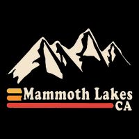 Retro Mammoth Lakes California Ca Mountain Ski T-Shirt