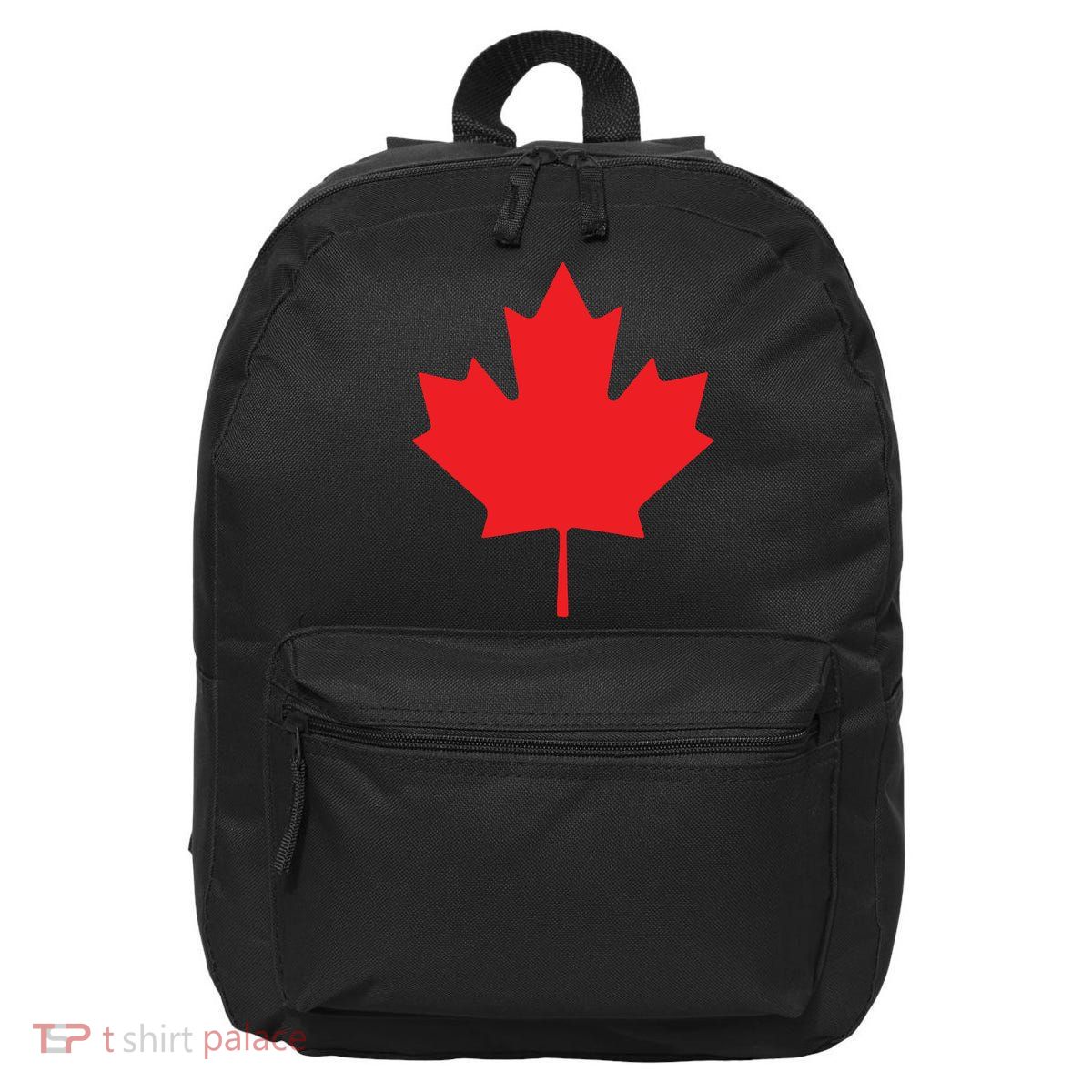 Red Maple Leaf Flag Of Canada Cool Canadian Flags 16 in Basic Backpack