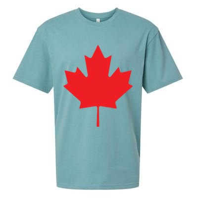 Red Maple Leaf Flag Of Canada Cool Canadian Flags Sueded Cloud Jersey T-Shirt