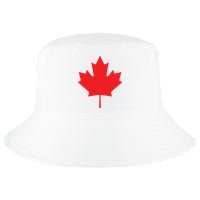 Red Maple Leaf Flag Of Canada Cool Canadian Flags Cool Comfort Performance Bucket Hat