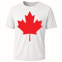 Red Maple Leaf Flag Of Canada Cool Canadian Flags Performance Shirt