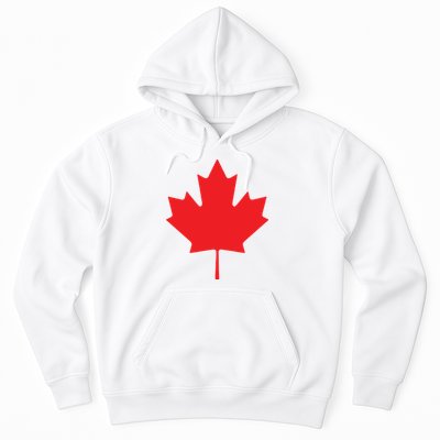 Red Maple Leaf Flag Of Canada Cool Canadian Flags Hoodie