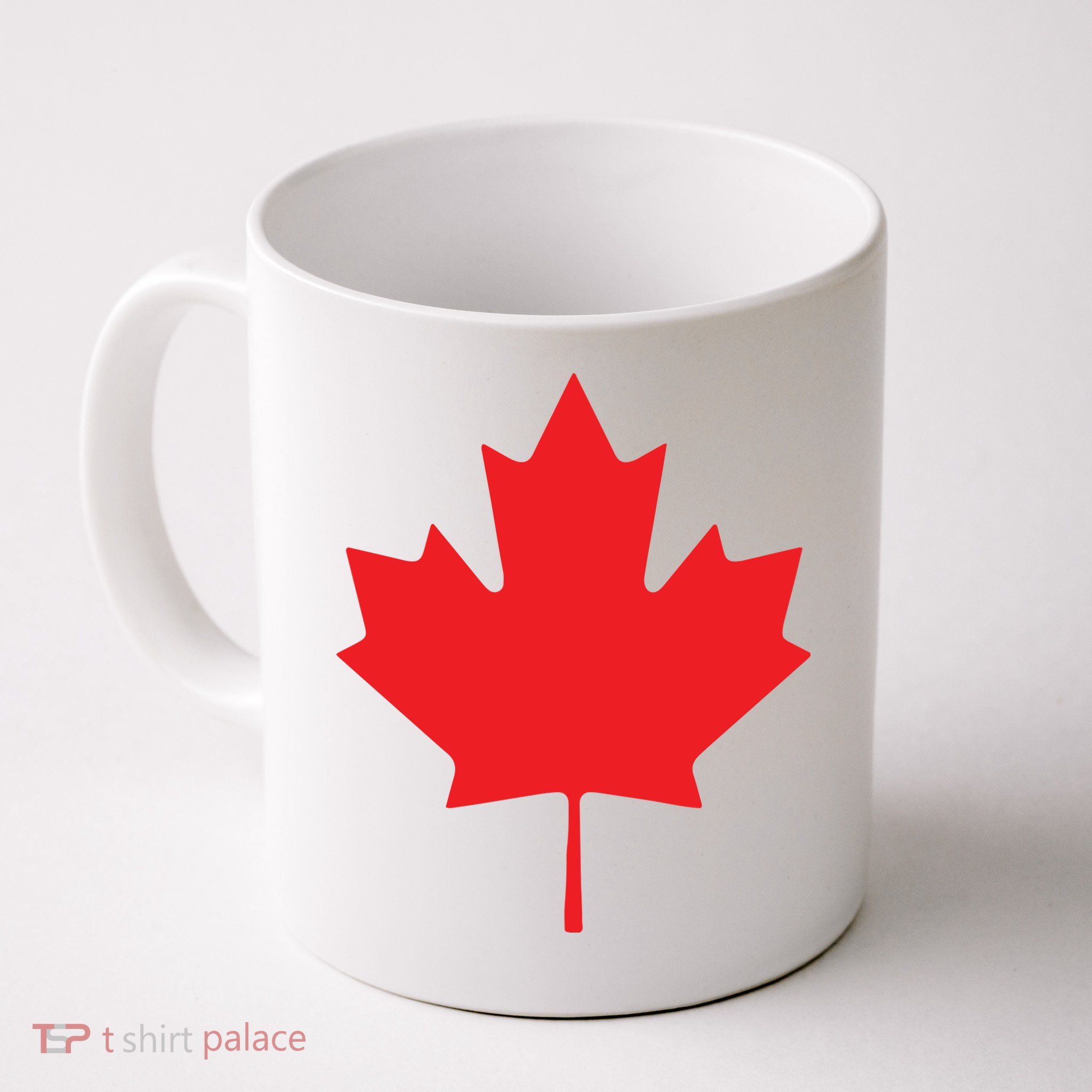 Red Maple Leaf Flag Of Canada Cool Canadian Flags Mug