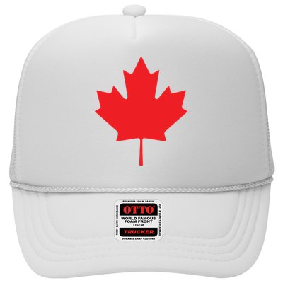 Red Maple Leaf Flag Of Canada Cool Canadian Flags Trucker Hat
