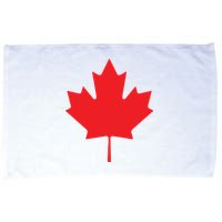 Red Maple Leaf Flag Of Canada Cool Canadian Flags Microfiber Hand Towel