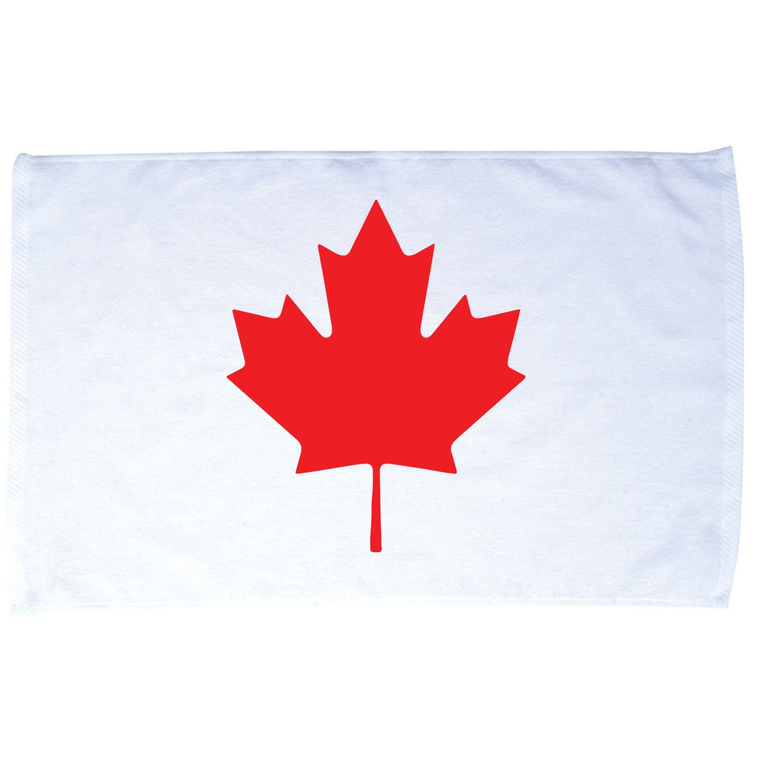 Red Maple Leaf Flag Of Canada Cool Canadian Flags Microfiber Hand Towel
