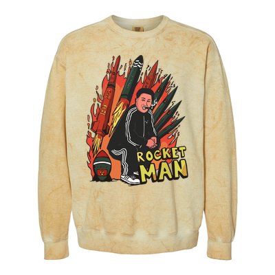 Rocket Man Limited Colorblast Crewneck Sweatshirt