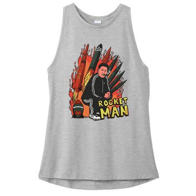 Rocket Man Limited Ladies PosiCharge Tri-Blend Wicking Tank