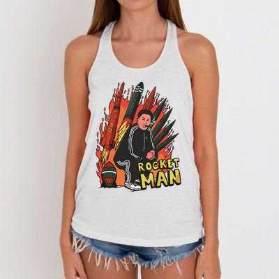 Rocket Man Limited Women's Knotted Racerback Tank