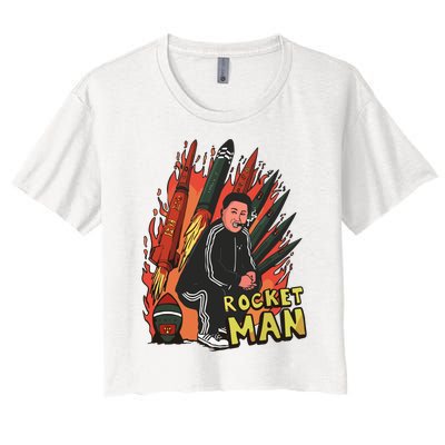 Rocket Man Limited Women's Crop Top Tee