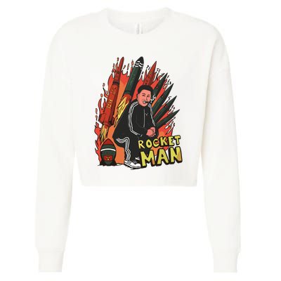 Rocket Man Limited Cropped Pullover Crew