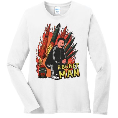 Rocket Man Limited Ladies Long Sleeve Shirt