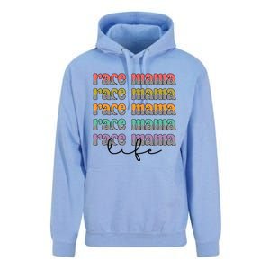 Race Mama Life Proud Racing Mama Race Mother Gift Unisex Surf Hoodie