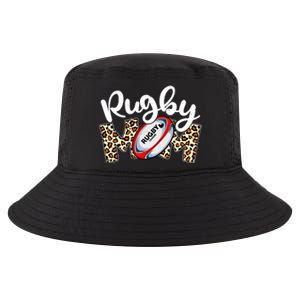 Rugby Mom Leopard Funny Wo Mommy Mother's Day Cool Comfort Performance Bucket Hat