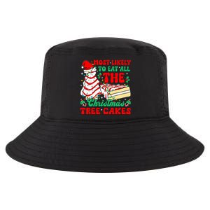 Retro Most Likely To Eat All The Christmas Tree Cakes Debbie Cool Comfort Performance Bucket Hat