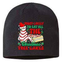 Retro Most Likely To Eat All The Christmas Tree Cakes Debbie Sustainable Beanie