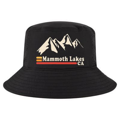 Retro Mammoth Lakes California Ca Mountain Ski Cool Comfort Performance Bucket Hat
