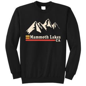 Retro Mammoth Lakes California Ca Mountain Ski Sweatshirt