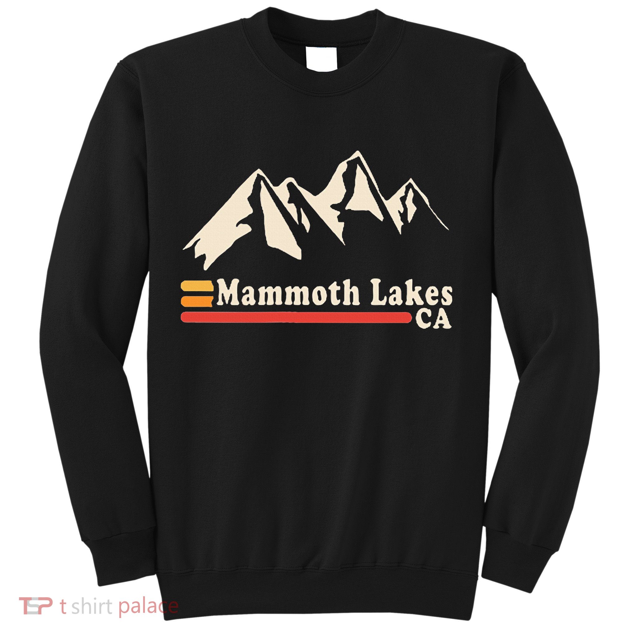 Retro Mammoth Lakes California Ca Mountain Ski Sweatshirt