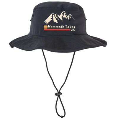 Retro Mammoth Lakes California Ca Mountain Ski Bucket Hat