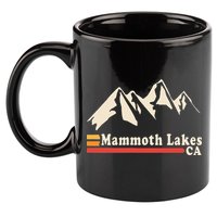 Retro Mammoth Lakes California Ca Mountain Ski 11oz C Handle Ceramic Mug