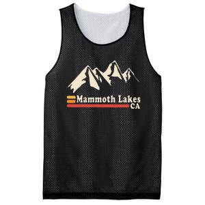 Retro Mammoth Lakes California Ca Mountain Ski Mesh Reversible Basketball Jersey Tank