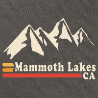 Retro Mammoth Lakes California Ca Mountain Ski Cotton Canvas Backpack