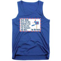 Retired Mail Letter Carrier Postal Worker Retiret Gift Tank Top