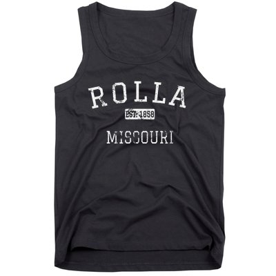 Rolla Missouri MO Vintage Tank Top