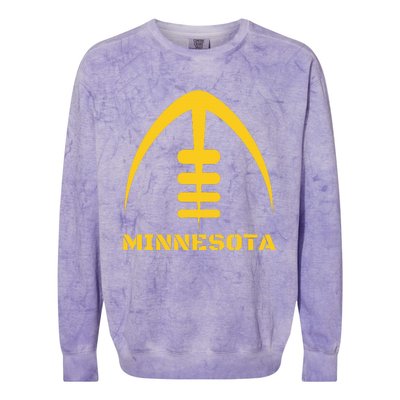 Retro Minnesota Mn Vintage Design Classic Minnesota Colorblast Crewneck Sweatshirt