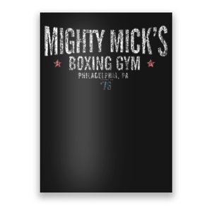 Rocky Mighty Micks Boxing Gym Poster