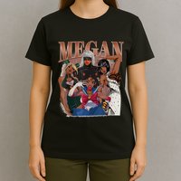 Retro Megan Moon Megan First Name Personalized Vintage T-Shirt