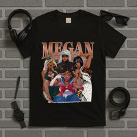 Retro Megan Moon Megan First Name Personalized Vintage T-Shirt