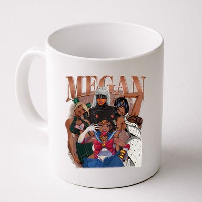 Retro Megan Moon Megan First Name Personalized Vintage Coffee Mug