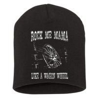 Rock Music Me Mama Like A Wagon Wheel Country Music Short Acrylic Beanie