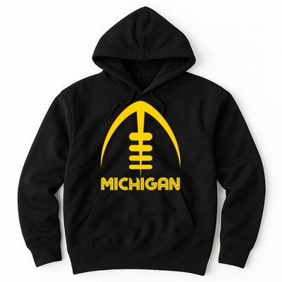 Retro Michigan MI Vintage Design Classic Michigan Hoodie