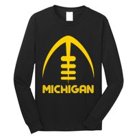 Retro Michigan MI Vintage Design Classic Michigan Long Sleeve Shirt