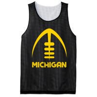 Retro Michigan MI Vintage Design Classic Michigan Mesh Reversible Basketball Jersey Tank