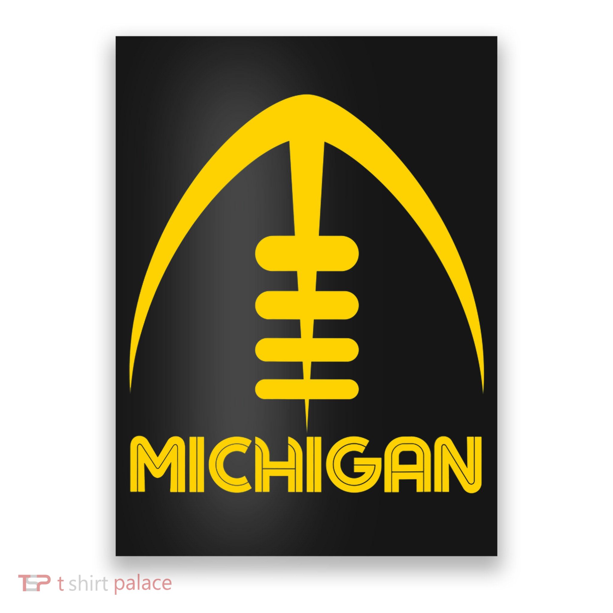 Retro Michigan MI Vintage Design Classic Michigan Poster