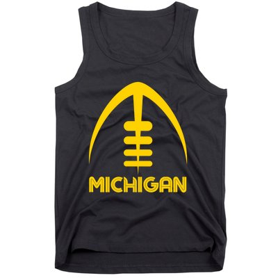 Retro Michigan MI Vintage Design Classic Michigan Tank Top