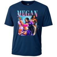 Retro Megan Moon First Name Personalized Vintage Cooling Performance Crew T-Shirt