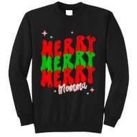 Retro Merry Momma Tall Sweatshirt