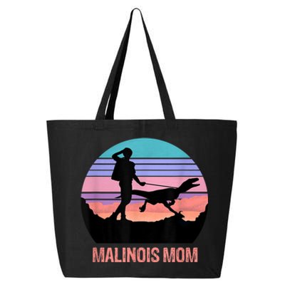 Retro Malinois Mom Hiking Maliraptor Maligator Womens 25L Jumbo Tote