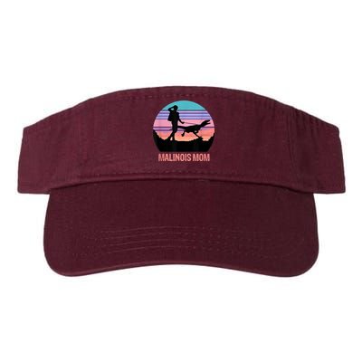 Retro Malinois Mom Hiking Maliraptor Maligator Womens Visor